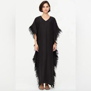 NWT Marie Oliver Maura Feather Caftan
